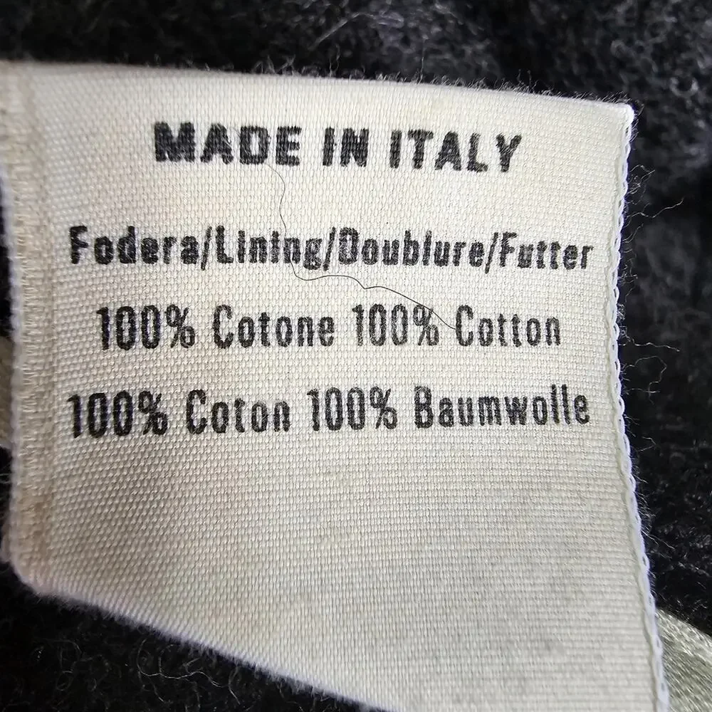 1st‎ PAT-RN Comfort Knit Blazer Wool Gray Size S